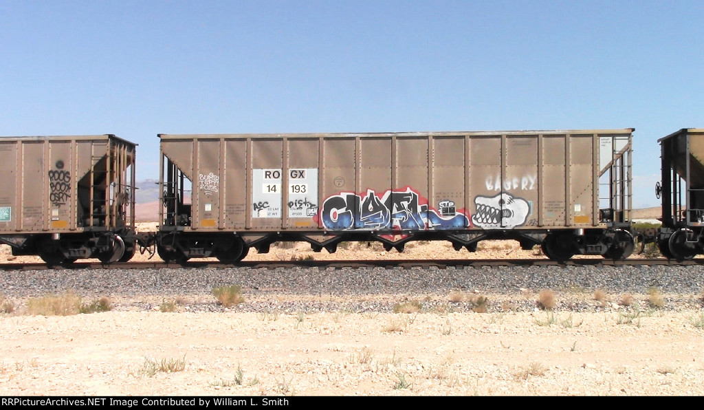 WB Unit Loaded Open Hooper Frt at Erie NV W-MdTrnSv-pshrs -121